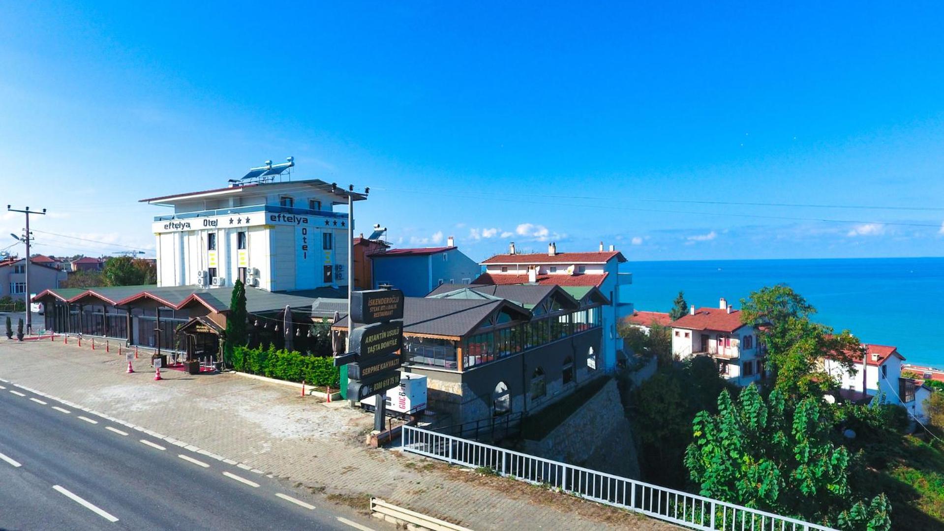 Akcakoca Eftelya Otel Esterno foto